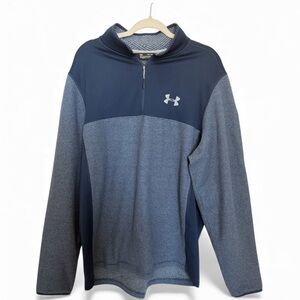 Under Armour men’s Blue Half-Zip Pullover size xxl